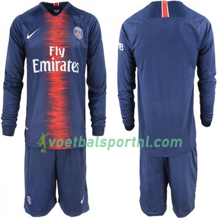 Paris Saint-Germain Kind Thuis Tenue 2018-19 L/S